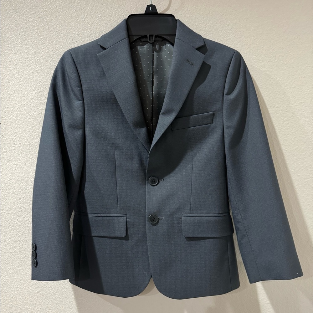 🎉Grey Toddler Single Breasted Blazer Michael Strahan Collection Size Small